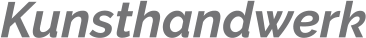 Kunsthandwerk